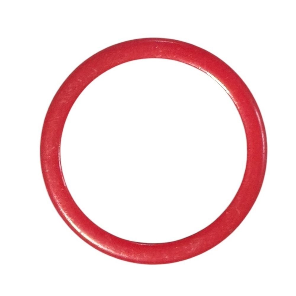 Bakelite vtg Red Bangle Bracelet Fashion Jewelry Accessory Statement Piece Child